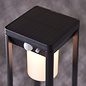 Hallam - Outdoor Solar Powered Bollard  with Motion Sensor