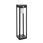 Hallam - Small Solar Powered Outdoor Bollard with Motion Sensor