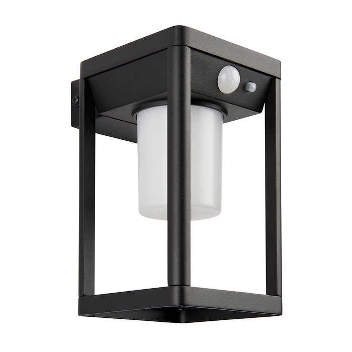 Hallam - Solar Powered Outdoor Wall Light with Motion Sensor