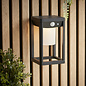 Hallam - Solar Powered Outdoor Wall Light with Motion Sensor