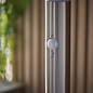 Halton - Steel Outdoor Solar-Powered Bollard with Motion Sensor