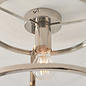 Hopton - Modern Classic Flush Glass Lantern Ceiling Light