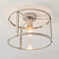 Hopton - Modern Classic Flush Glass Lantern Ceiling Light