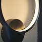 Kieron - Black LED Ring Wall Light - Bathroom/Outdoor Rated