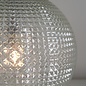 Knight - Prismatic  Light Up Glass Table Lamp Base with White Shade