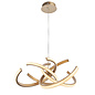 Lewis - Gold Horshoe LED Curve Feature Pendant Light