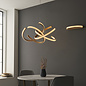 Lewis - Gold Horshoe LED Curve Feature Pendant Light