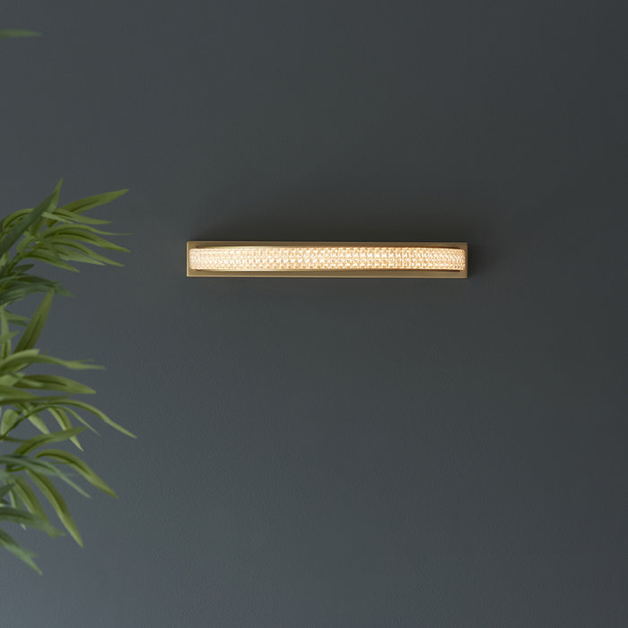 Lewis - Gold Contemporary LED Wall Light