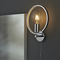 Merola - Chrome and Glass Bathroom LED Wall Light