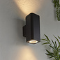 Milton - Outdoor 2 Light Up and Down LED Wall Light