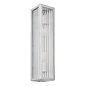 Newham - Ribbed Glass 2 Light LED Wall Light