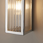 Newham - Chrome and Ribbed Glass LED Wall Light