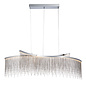 Orphelia  - Silver Fringe 2 Light Pendant Light