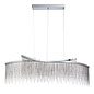 Orphelia  - Silver Fringe 2 Light Pendant Light