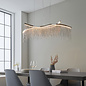 Orphelia  - Silver Fringe 2 Light Pendant Light