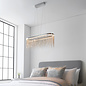 Orphelia  - Silver Fringe Oval Pendant Light