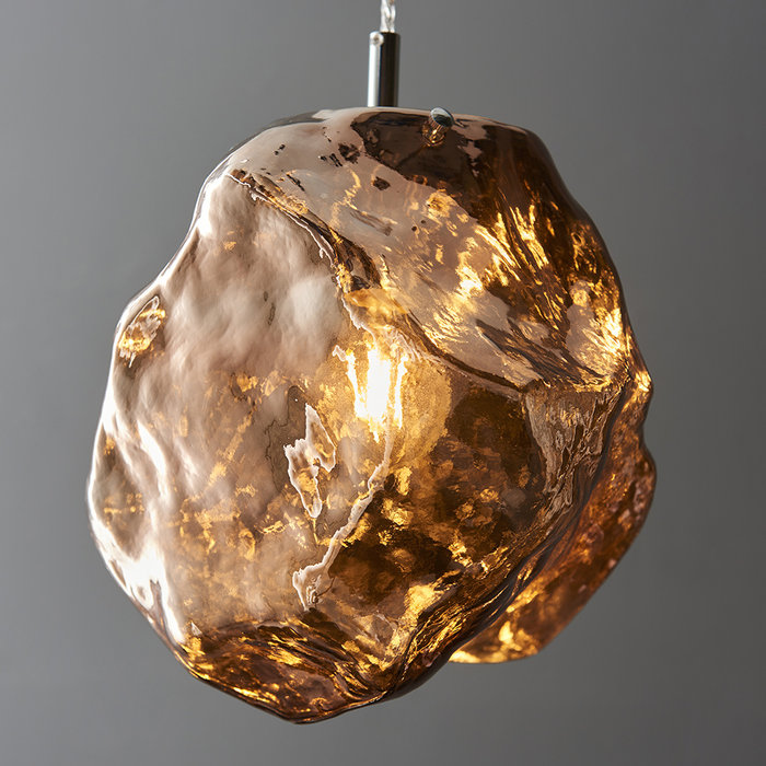 Rock - Copper Pendant Light