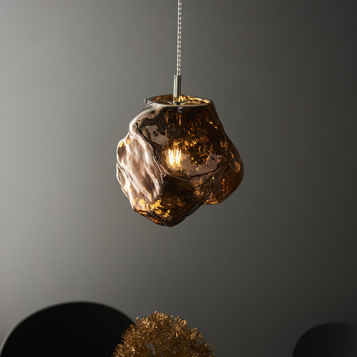 Rock - Copper Pendant Light