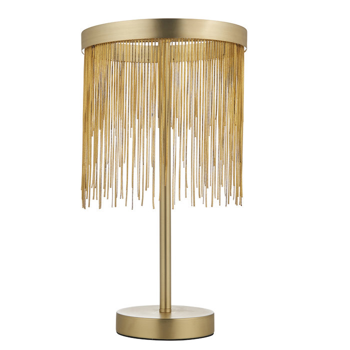 Zelma - Brass and Gold Table Lamp