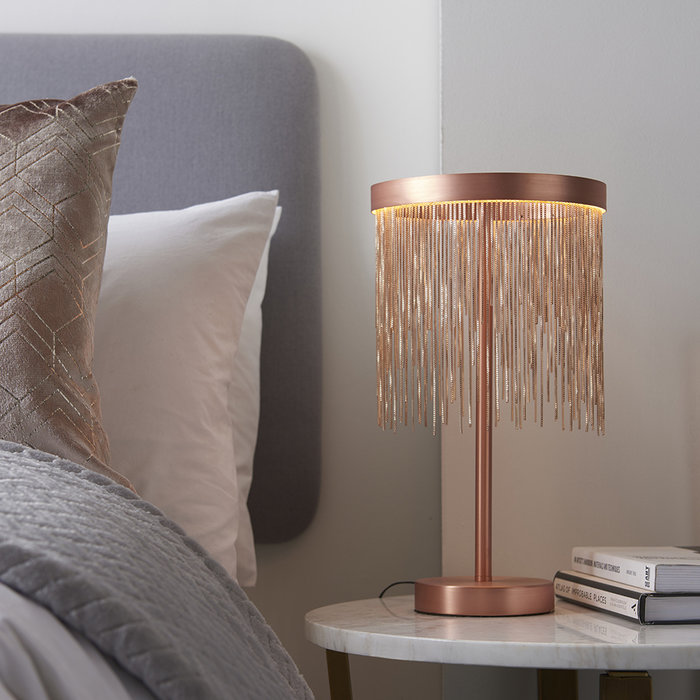 Zelma - Copper Table Lamp