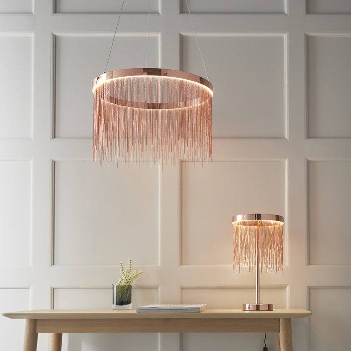 Zelma - Copper Table Lamp