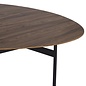 Rhal - Mid Century Walnut Effect Veneer Coffee Table