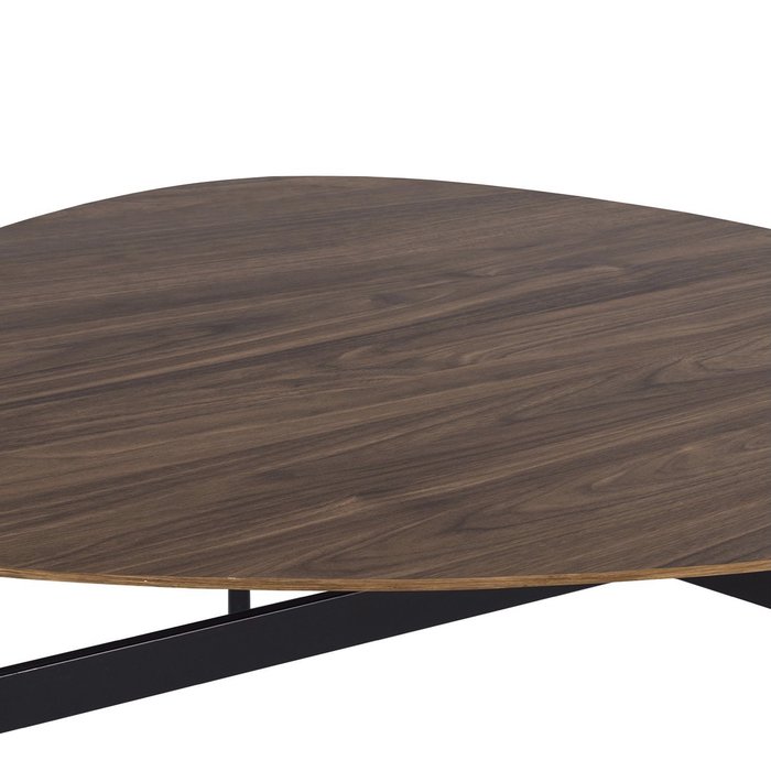 Rhal - Mid Century Walnut Effect Veneer Coffee Table