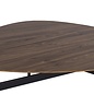 Rhal - Mid Century Walnut Effect Veneer Coffee Table