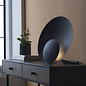 Burlyn - Large Black Circle Table Lamp