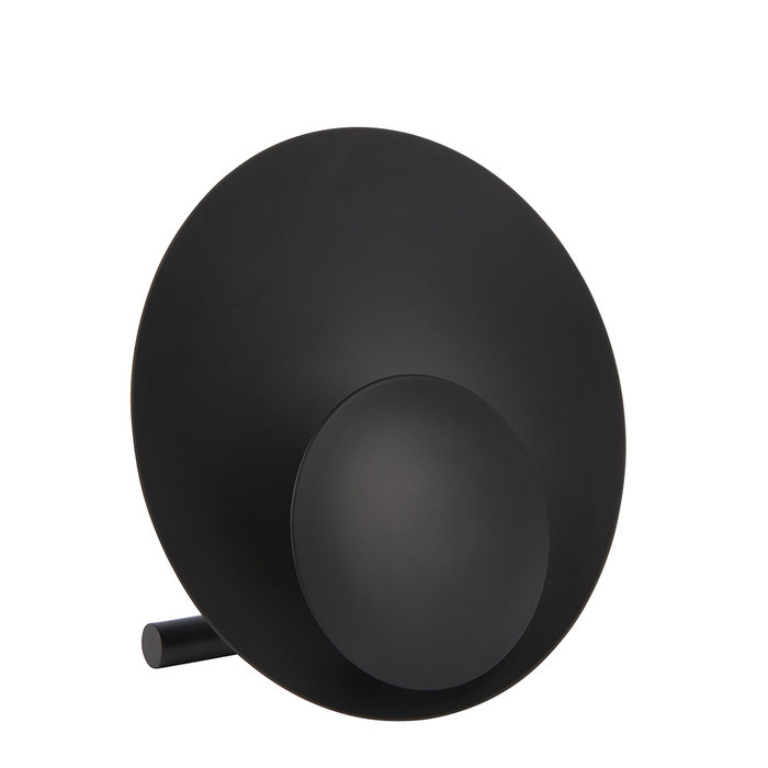 Black - Small Black Circle Table Lamp