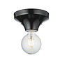 Howse - Black Ceramic Flush Bathroom Ceiling Light