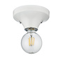 Howse - White Ceramic Flush Bathroom Ceiling Light