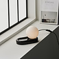 Cowling -  Black Ceramic and Opal Table Lamp