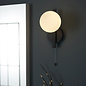 Cowling - Black and Opal Bathroom Wall Light