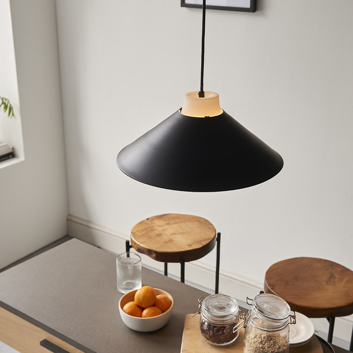 Burniston - Monochrome Contemporary Pendant Light