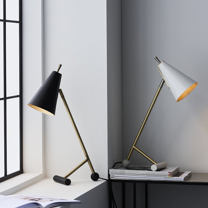 Ladhill - Mid Century Matt Black Task Light