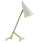 Lillie - Mid Century Matt White Task Light