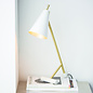 Lillie - Mid Century Matt White Task Light