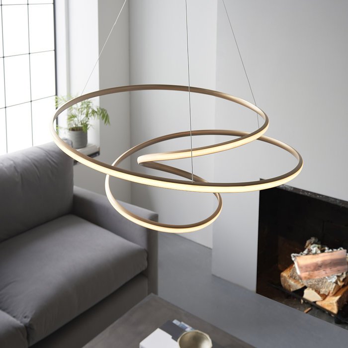 Saltwick - Spiral Large LED Pendant Light