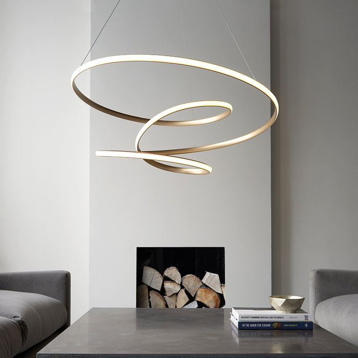 Saltwick - Spiral Large LED Pendant Light