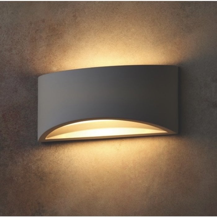 Toko - LED Plaster Curved Wall Light