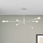 Alana 6 Light Armed Fitting Pendant Light - Matt Grey