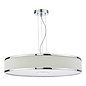 Alvaro 6 Light Single Pendant Light - Polished Chrome Ivory