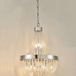 Lisa - 9 Light Classic Chandelier Pendant Light - Polished Chrome Glass