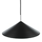 Apex 1 Light Single Pendant Light - Matt Black Polished Chrome