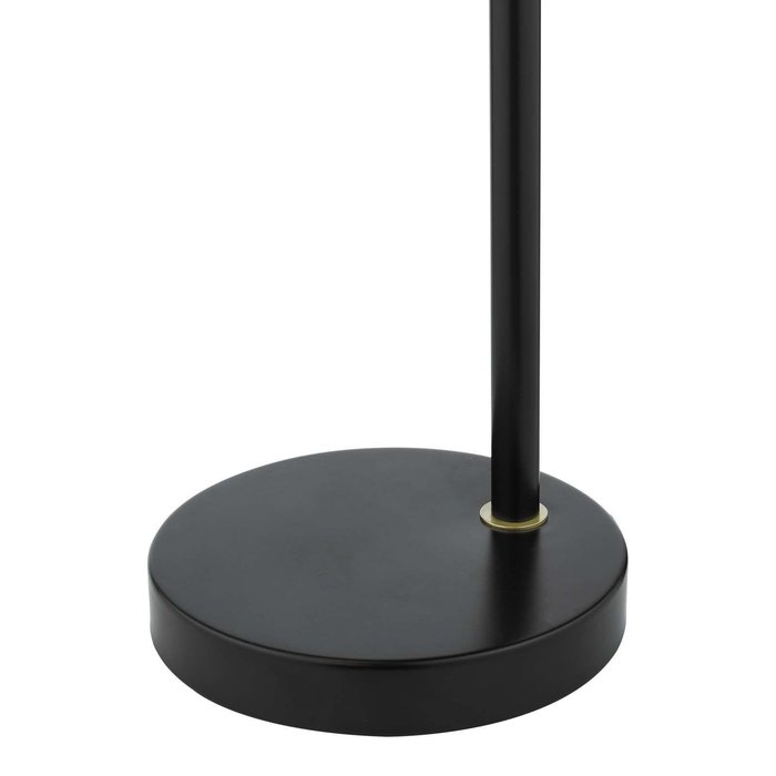 Branco 1 Light Table Lamp - Matt Black And Brass