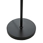 Branco 3 Light Floor Lamp - Matt Black And Brass