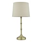 Cane 1 Light Table Lamp - Antique Brass With Shade