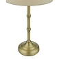 Cane 1 Light Table Lamp - Antique Brass With Shade