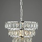 Cerys Single Pendant Light - Polished Chrome Crystal